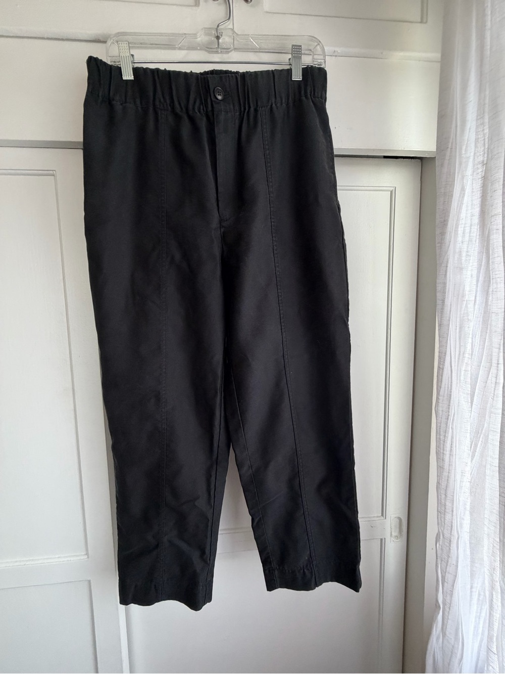 Madewell Women’s Black Elastic Waist Trousers